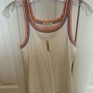 Madewell Rainbow Trim Tank
